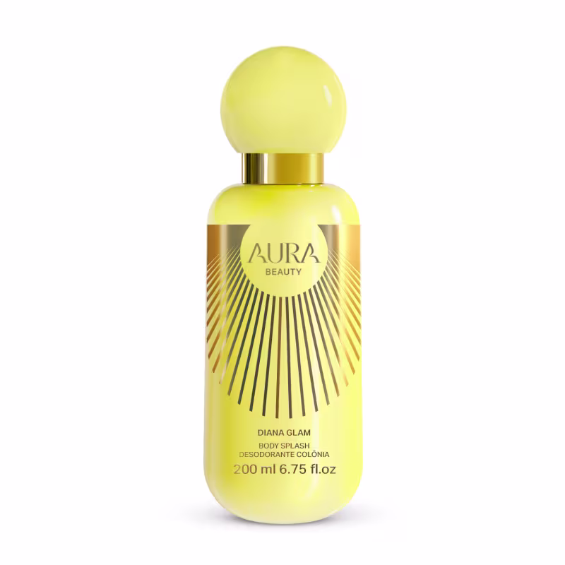 Body Splash Diana Glam Aura Beauty Jade Picon 200ml