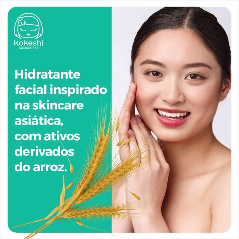 Kit Kokeshi Pele de Porcelana + Creme Gel Gota De Colágeno