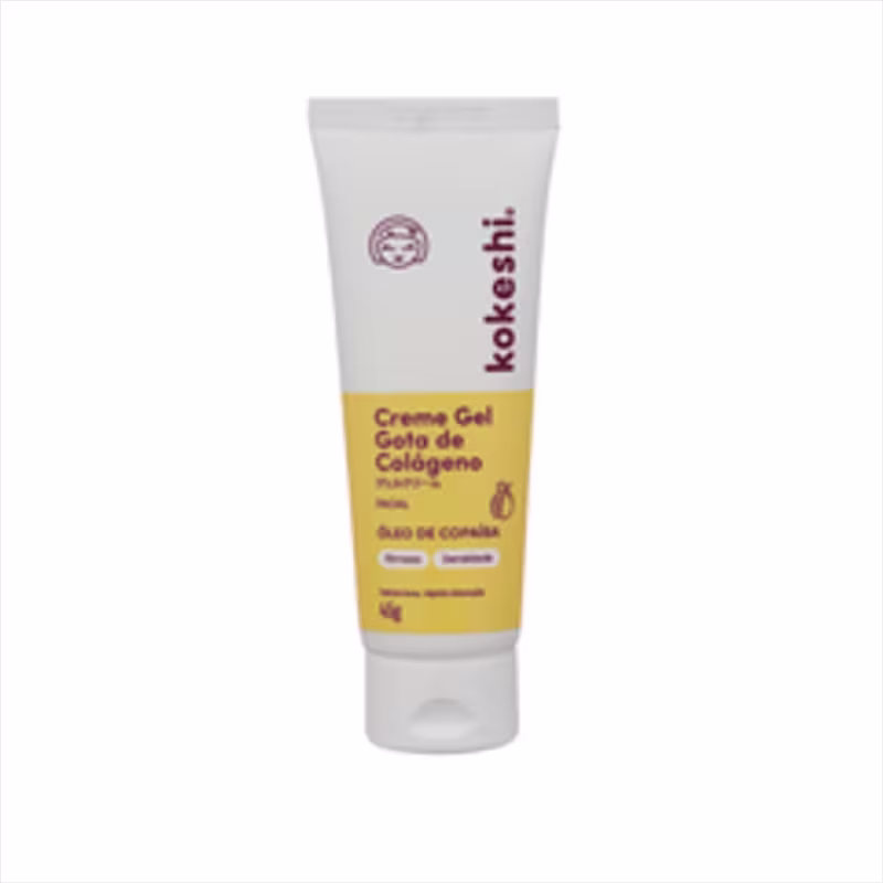 Kit Kokeshi Pele de Porcelana + Creme Gel Gota De Colágeno