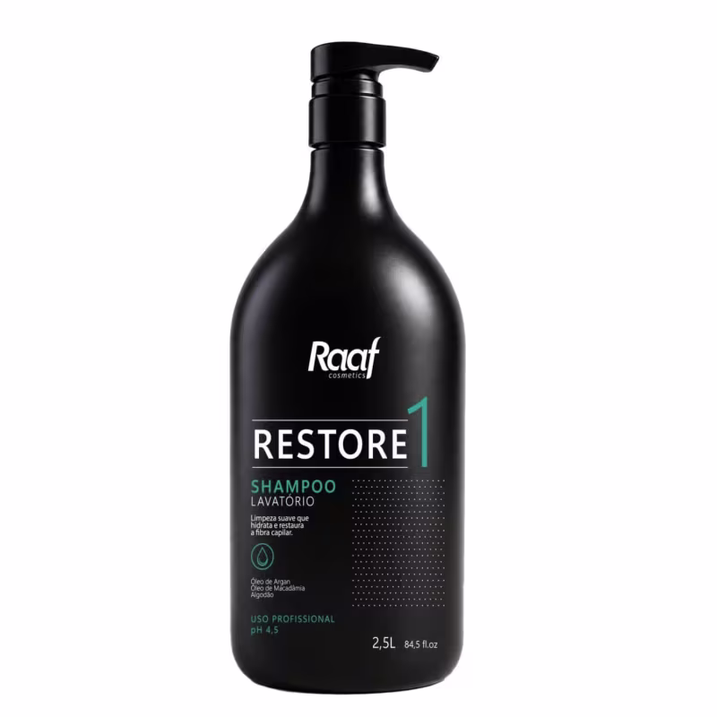 Shampoo Profissional Lavatório Restore Raaf Cosmetics - 2,5l