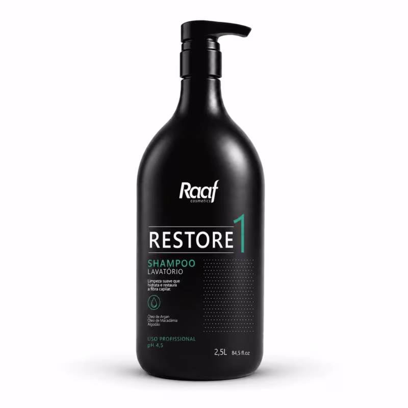 Shampoo Profissional Lavatório Restore Raaf Cosmetics - 2,5l