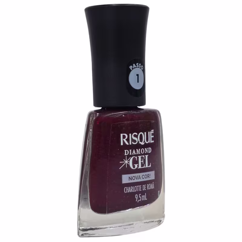 Risque Diamond Esmalte Charlotte Romã Gel 9,5ml