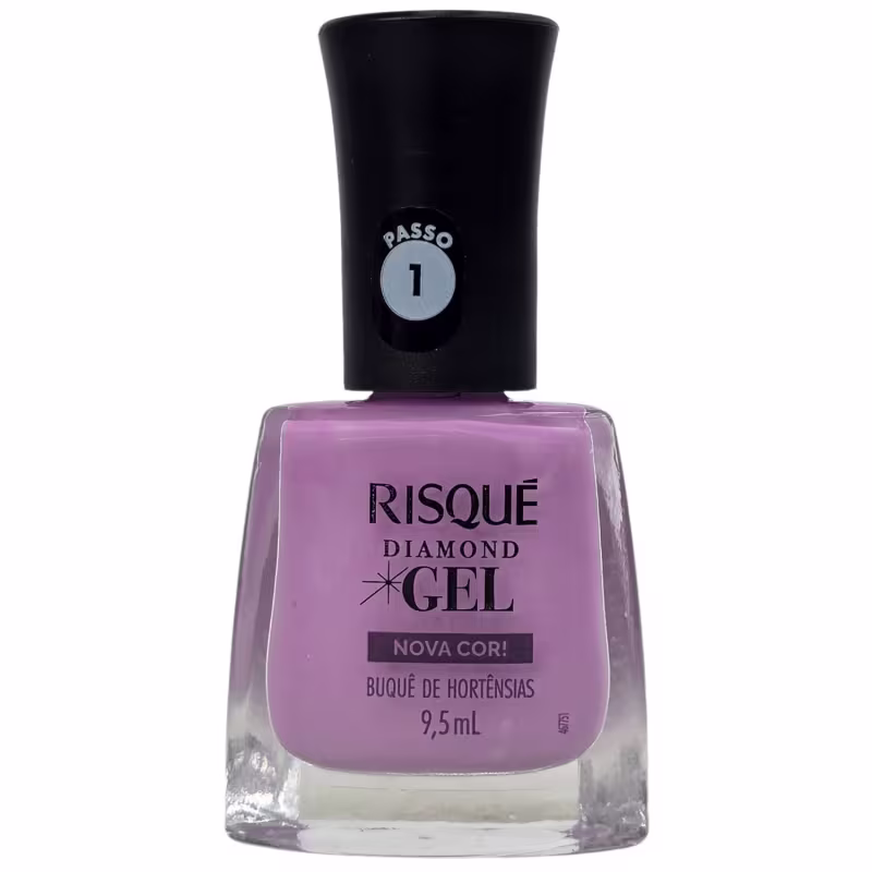 Risque Diamond Esmalte Buquê de Hortênsias Gel 9,5ml