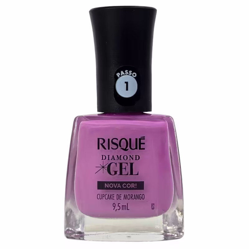 Risque Diamond Esmalte Cupcake de Morango Gel 9,5ml