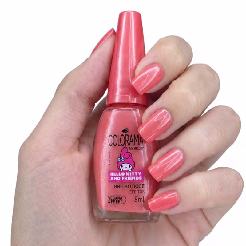 Kit Esmalte Hello Kitty And Friends Coleção Completa Colorama 4 Cores