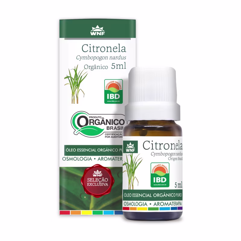 Óleo Essencial Citronela WNF 5ML