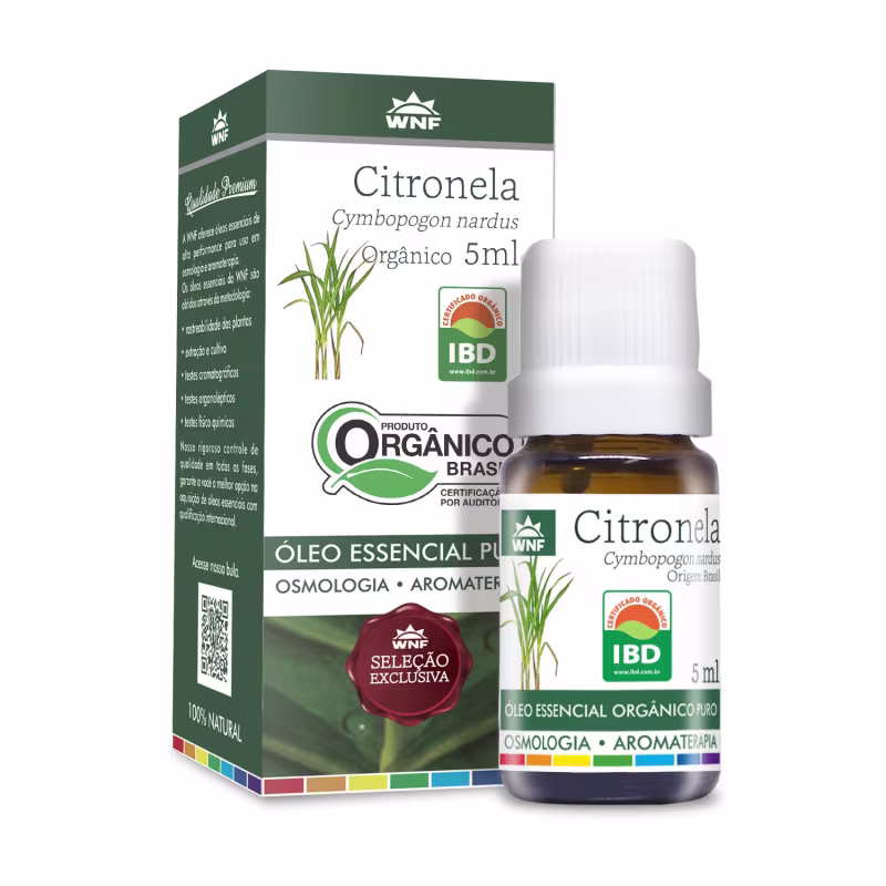 Óleo Essencial Citronela WNF 5ML