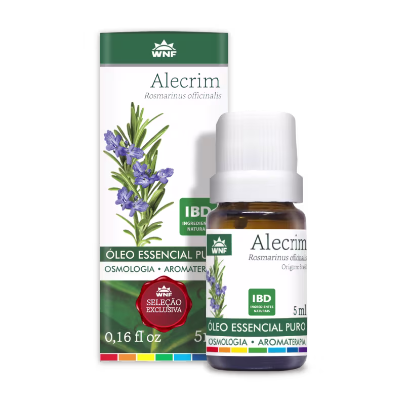Óleo Essencial Alecrim WNF 5ML