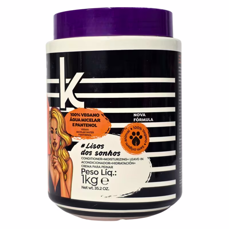Kanechom Arrasa Lisos Tratamento Capilar 3 em 1 Vegano 1kg
