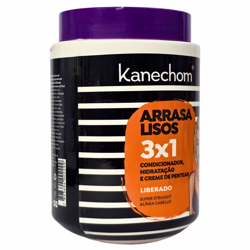 Kanechom Arrasa Lisos Tratamento Capilar 3 em 1 Vegano 1kg