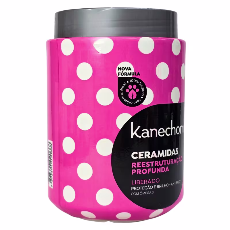 Kanechom Reestruturação Profunda Máscara Capilar Ceramidas Vegano 1kg