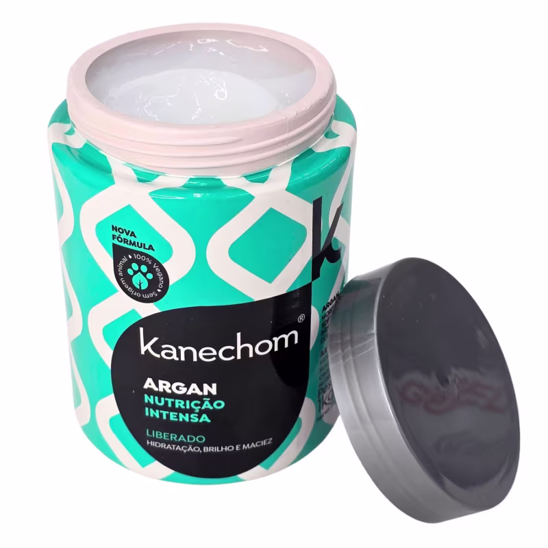Kanechom Nutrição Intensa Máscara Capilar Argan Vegano 1kg