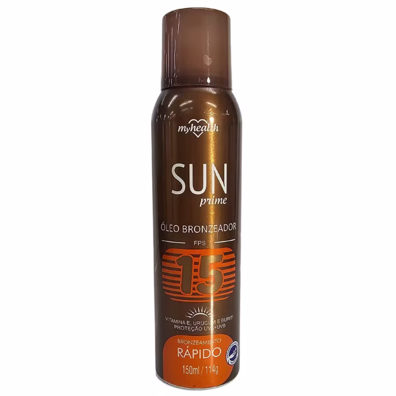 My Health Sun Prime Óleo Bronzeador FPS 15 150ml / 114g