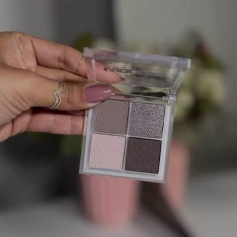 Paleta de Sombras Quarteto Neo Wonder HBE 2212 Ruby Rose  Cor Modern
