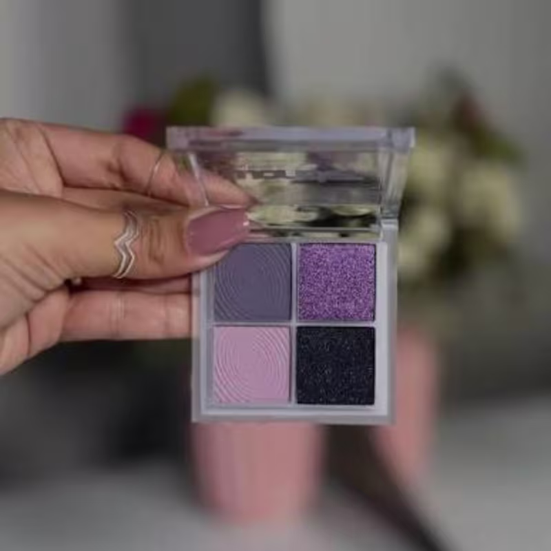 Paleta de Sombras Quarteto Neo Wonder HBE 2212 Ruby Rose  Cor Unique