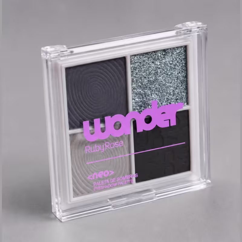 Paleta de Sombras Quarteto Neo Wonder HBE 2212 Ruby Rose  Cor Contemporary
