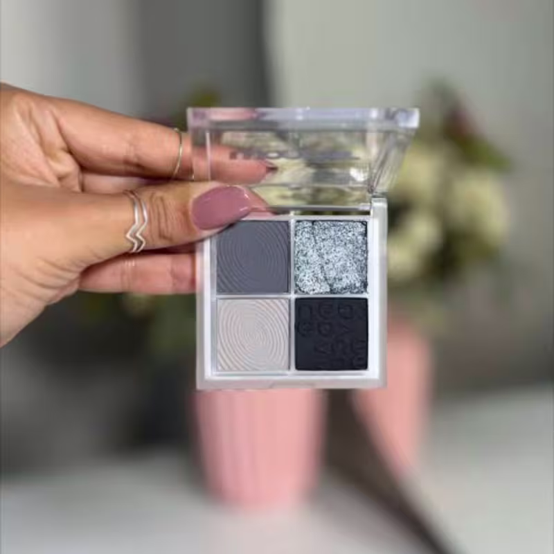 Paleta de Sombras Quarteto Neo Wonder HBE 2212 Ruby Rose  Cor Contemporary