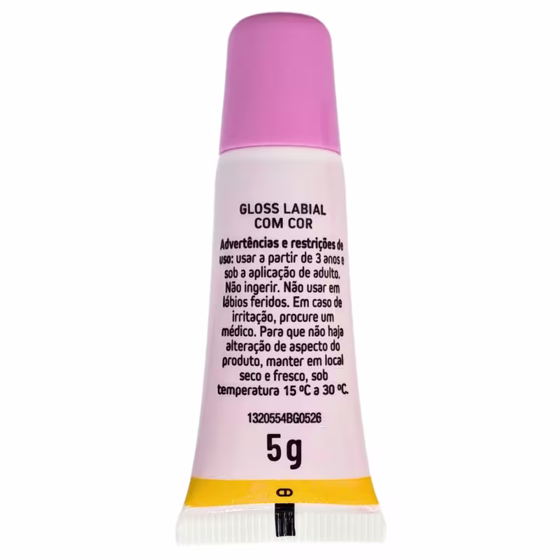 Carmed Gloss Labial Lichia Bestie Com Cor 5g