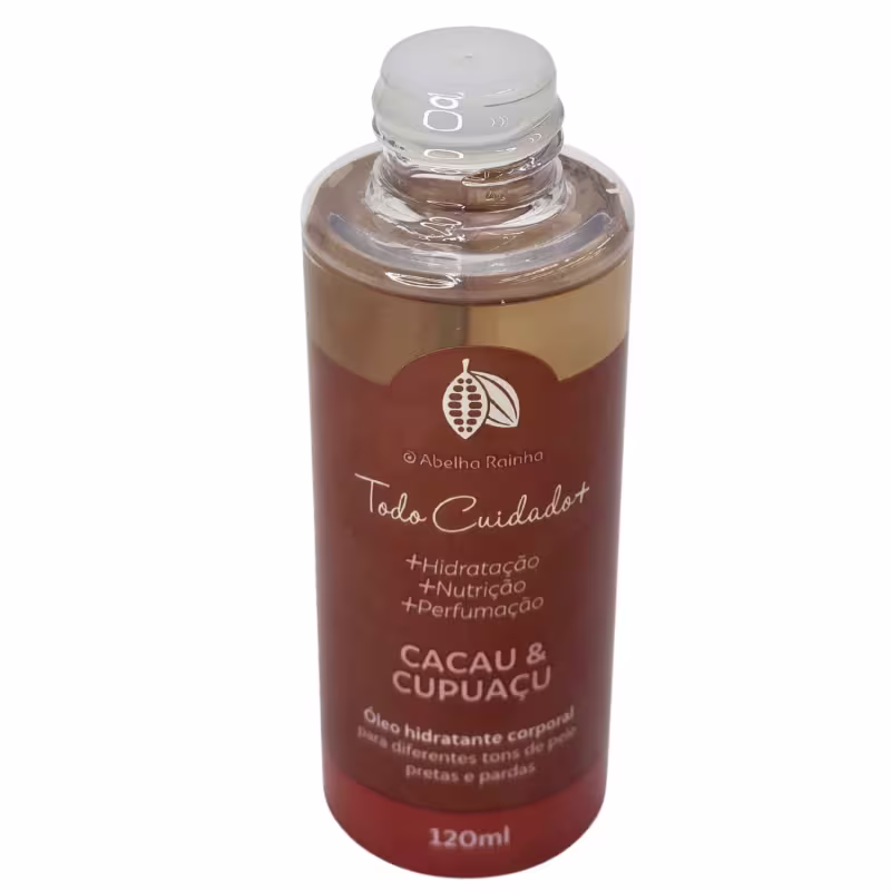 Abelha Rainha Todo Cuidado Mais Óleo Hidratante Corporal Cacau e Cupuaçu 120ml