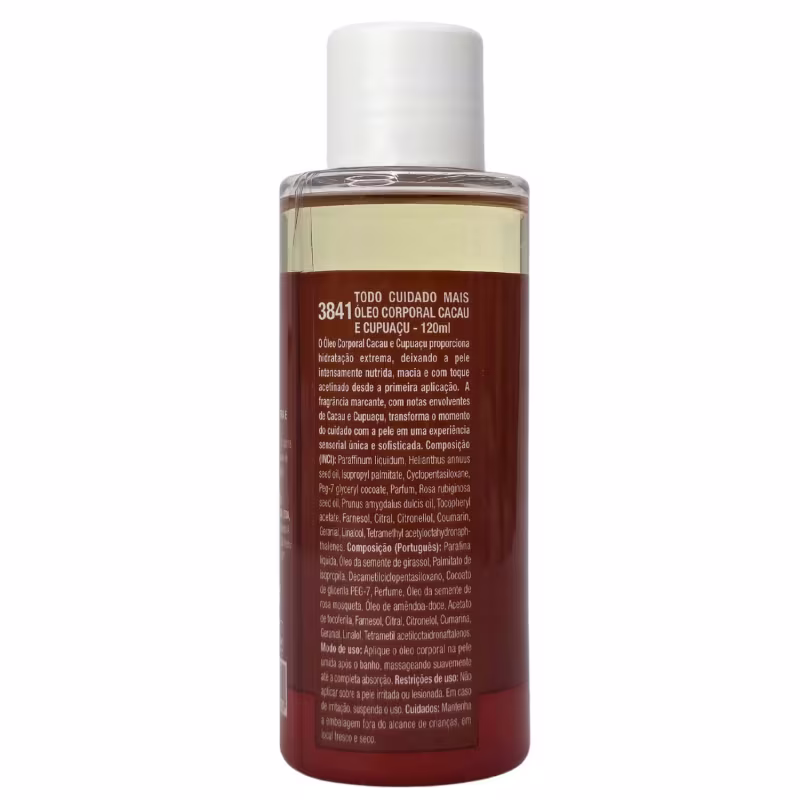 Abelha Rainha Todo Cuidado Mais Óleo Hidratante Corporal Cacau e Cupuaçu 120ml