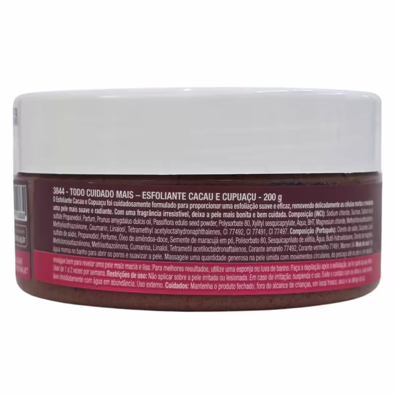 Abelha Rainha Todo Cuidado Mais Esfoliante Corporal Cacau e Cupuaçu 200g