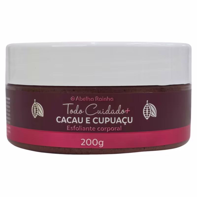 Abelha Rainha Todo Cuidado Mais Esfoliante Corporal Cacau e Cupuaçu 200g