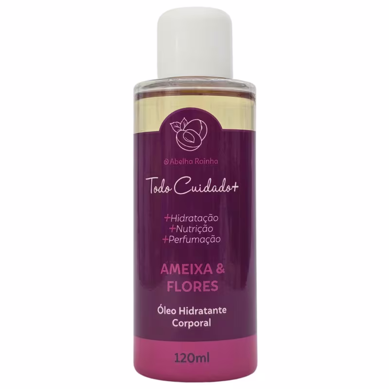 Abelha Rainha Todo Cuidado Mais Óleo Hidratante Corporal Ameixa e Flores 120ml