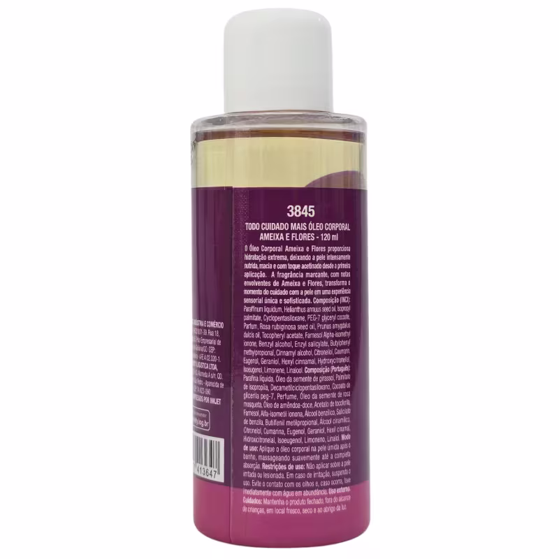 Abelha Rainha Todo Cuidado Mais Óleo Hidratante Corporal Ameixa e Flores 120ml