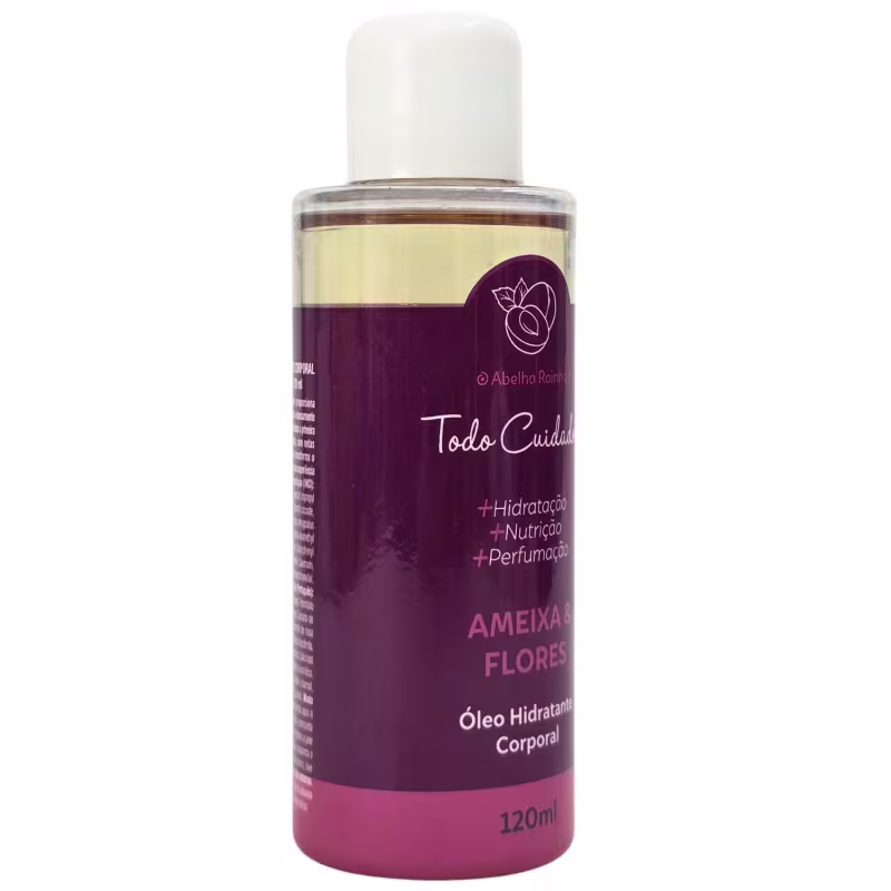 Abelha Rainha Todo Cuidado Mais Óleo Hidratante Corporal Ameixa e Flores 120ml