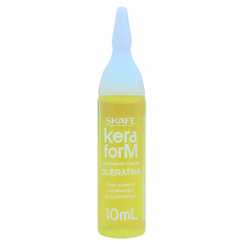 Skafe Keraform Ampola de Tratamento Capilar Queratina 10ml