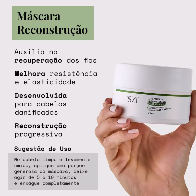 Máscara Reconstrução - Restauração e Brilho 200g