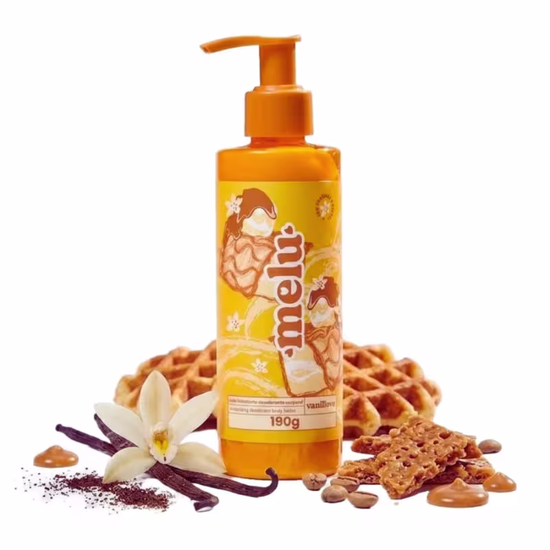 Loção Creme Hidratante  Corporal Vanillove Melu 190g