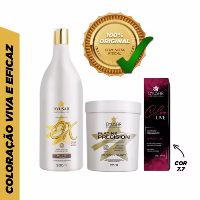 Kit Dyusar Cores Vibrantes 7.7 (3 Produtos)