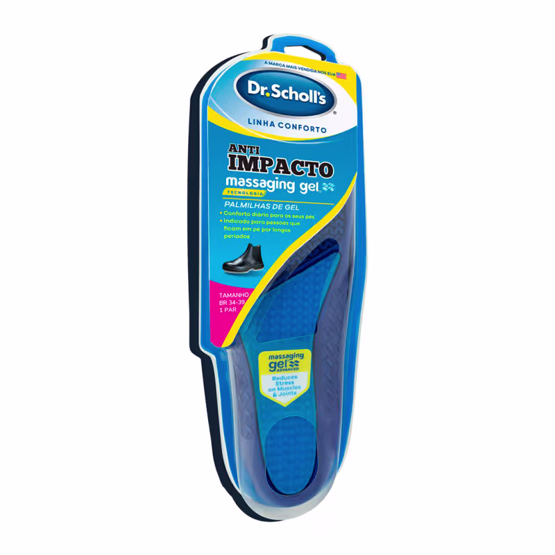Palmilhas Anti Impacto Work Feminina - Dr. Scholl's