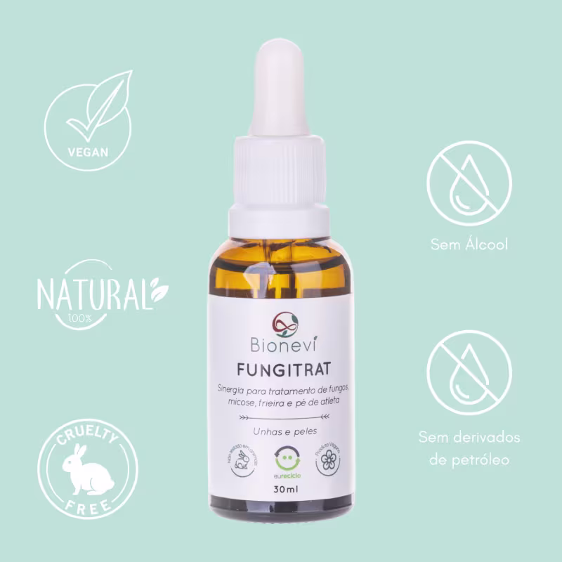 Sinergia Para Tratamento De Fungos - Fungitrat 30ml