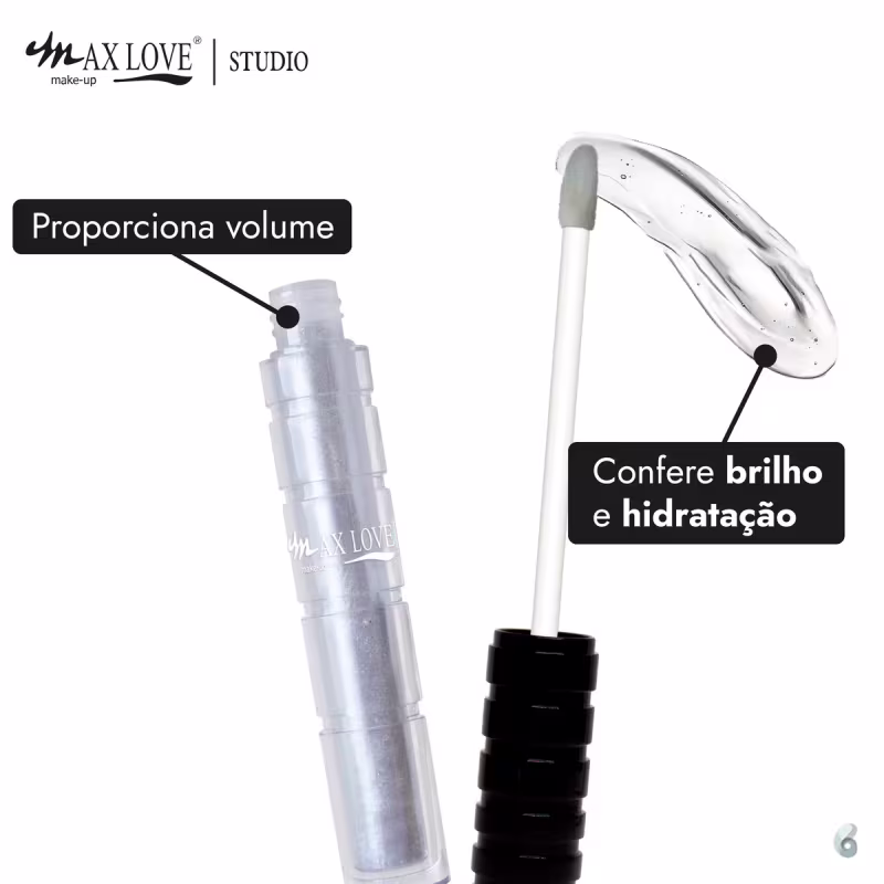Max Love Lip Volumoso 10 Marrom - Gloss Labial 4ml