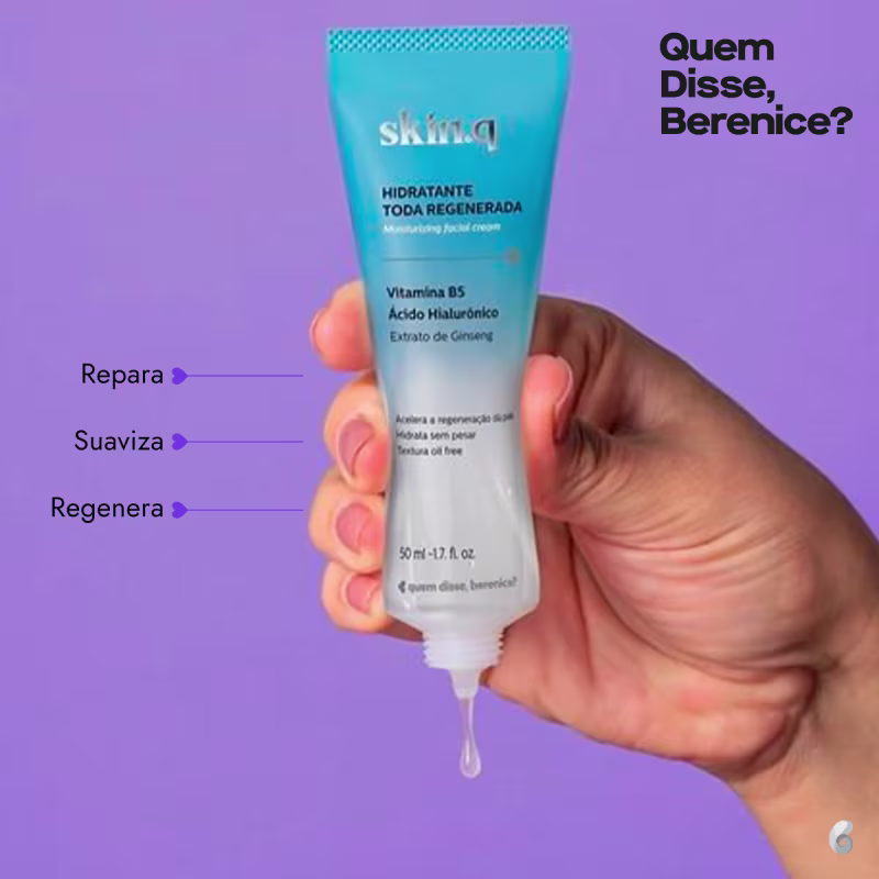 Quem Disse, Berenice? Skin.q Toda Regenerada - Hidratante Facial 50ml