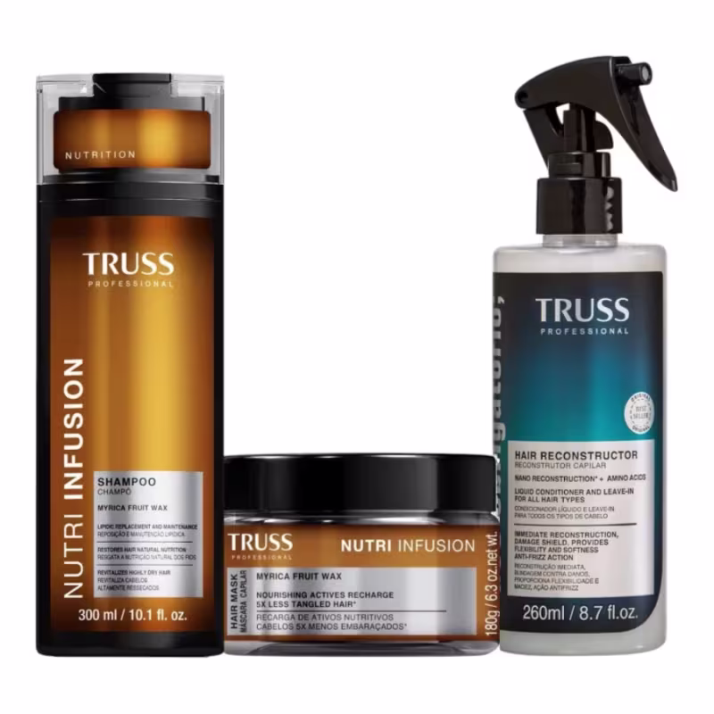 Kit TRUSS Nutri Infusion Obrigatório, 3 produtos.