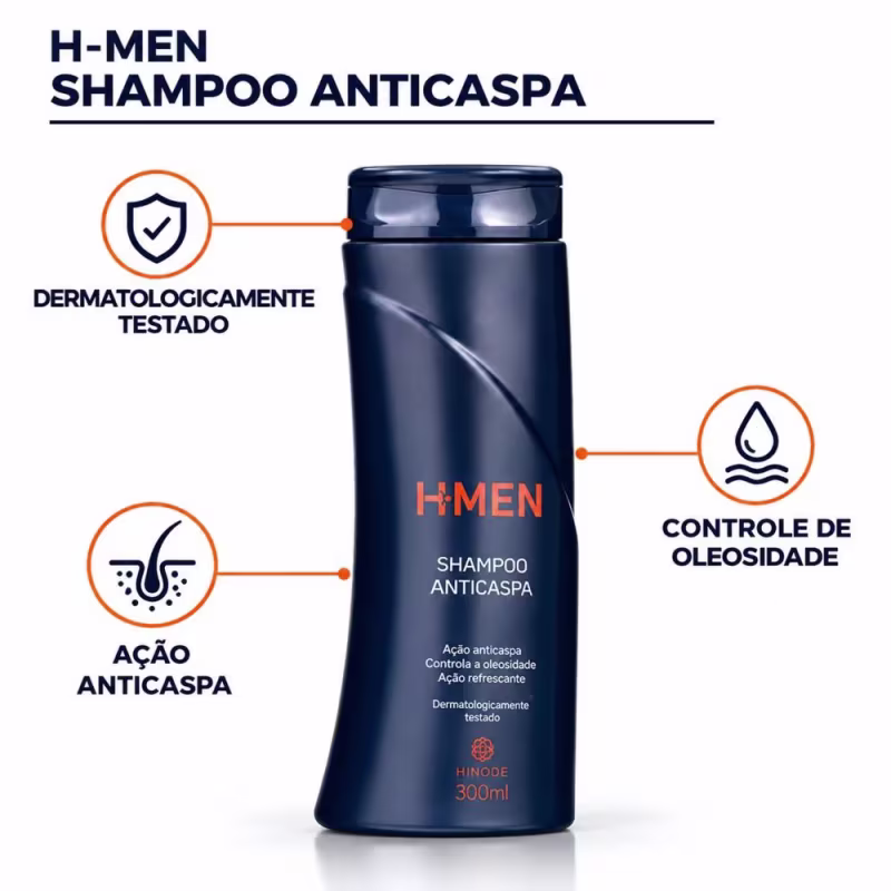 Shampoo Anti Caspa H-Men 300ml