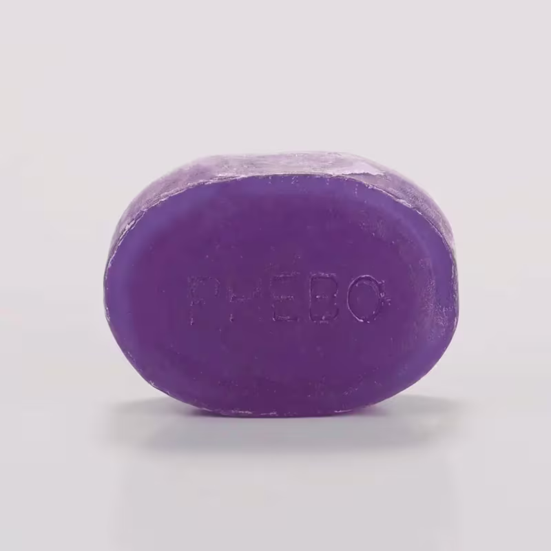 Trio Sabonetes em Barra de Glicerina Toque de Lavanda Phebo