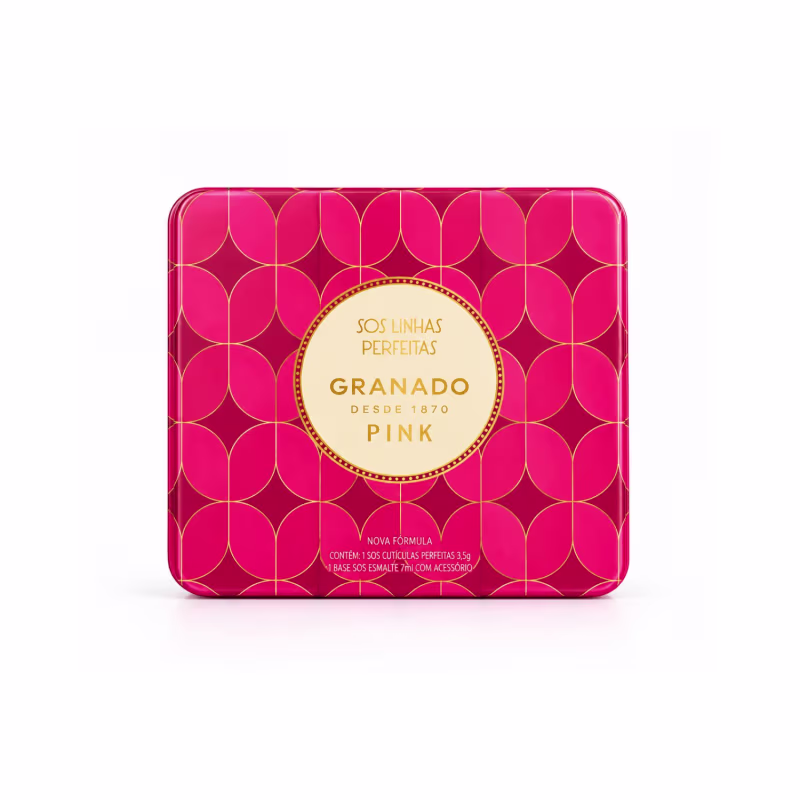 Kit S.O.S Unhas Perfeitas Pink Granado