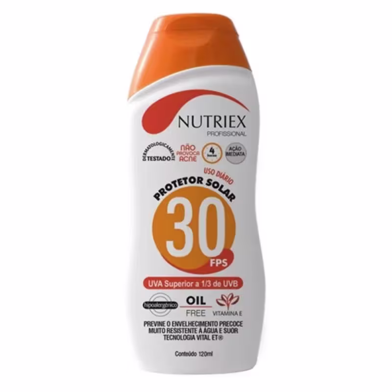 Protetor Solar Nutriex FPS 30 120ml - Nutriex