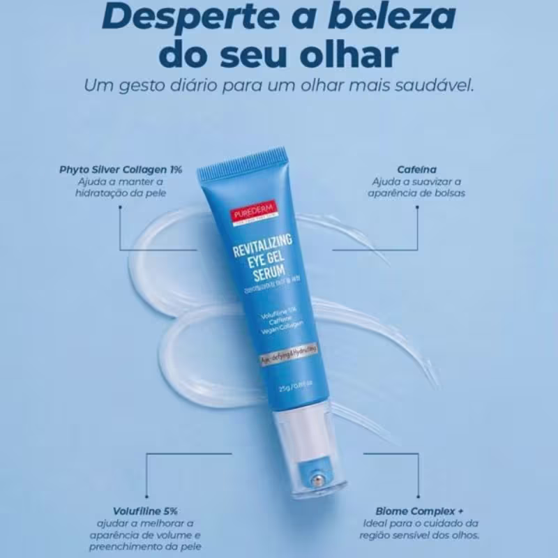 Purederm - Sérum Eye Care - Gel Revitalizador 25g