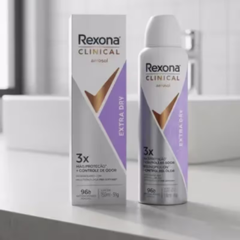 Desodorante Rexona Clinical Extra Day 150ml