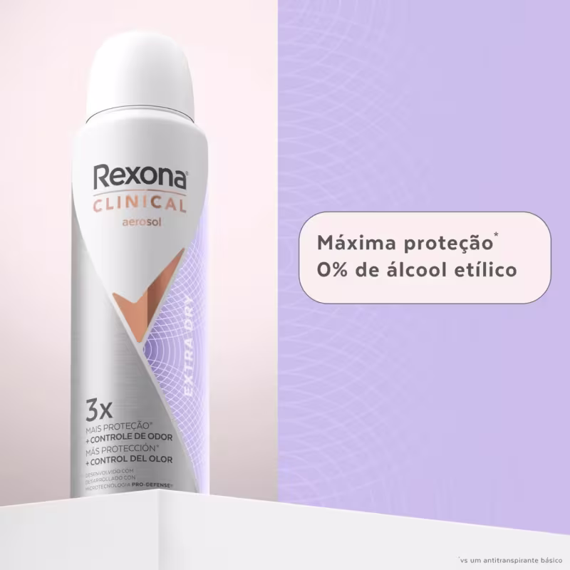 Desodorante Rexona Clinical Extra Day 150ml