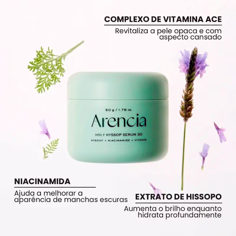 Arencia Holy Hyssop 30 Sérum Facial 50g