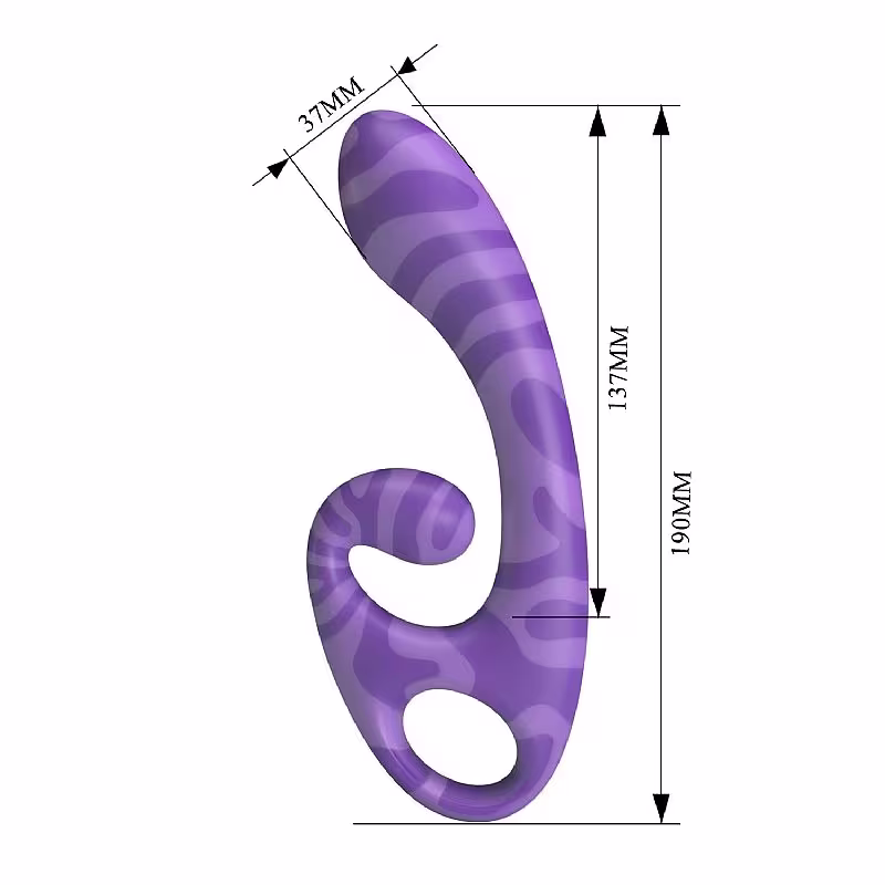 Vibrador de Ponto G e Clitóris Summer com 12 Modos de Vibração Pretty Love