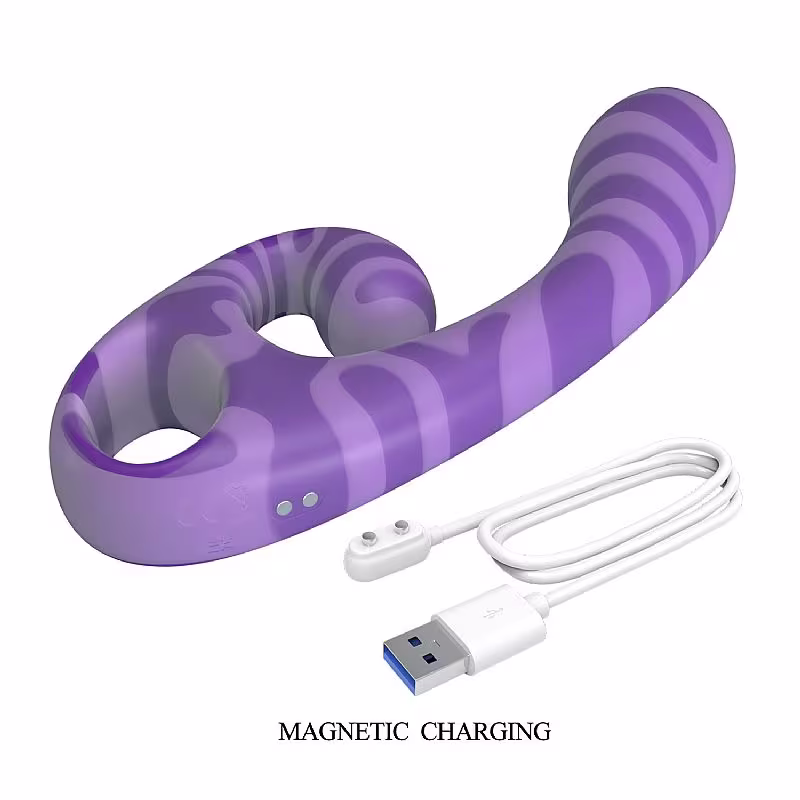 Vibrador de Ponto G e Clitóris Summer com 12 Modos de Vibração Pretty Love