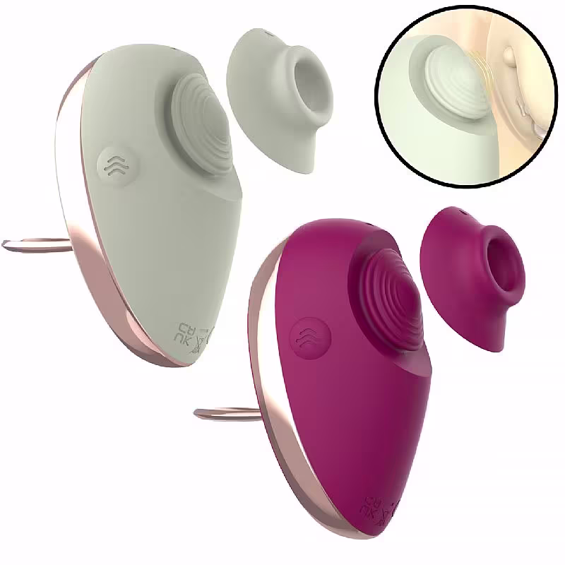 Sugador de Clitóris com Bocal Removível para Tepping Hopstar - Verde