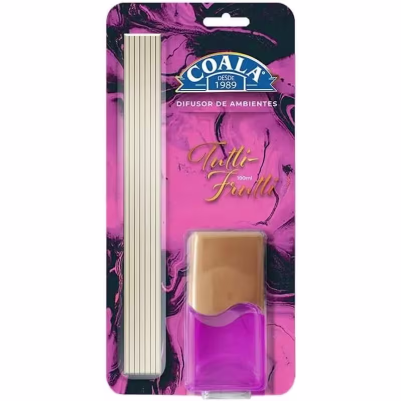 Coala Difusor Aromas Tutti Frutti 100ml para Casa e Ambiente